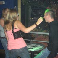 Andy Whyment out and about at Brody's, Matlock Bath